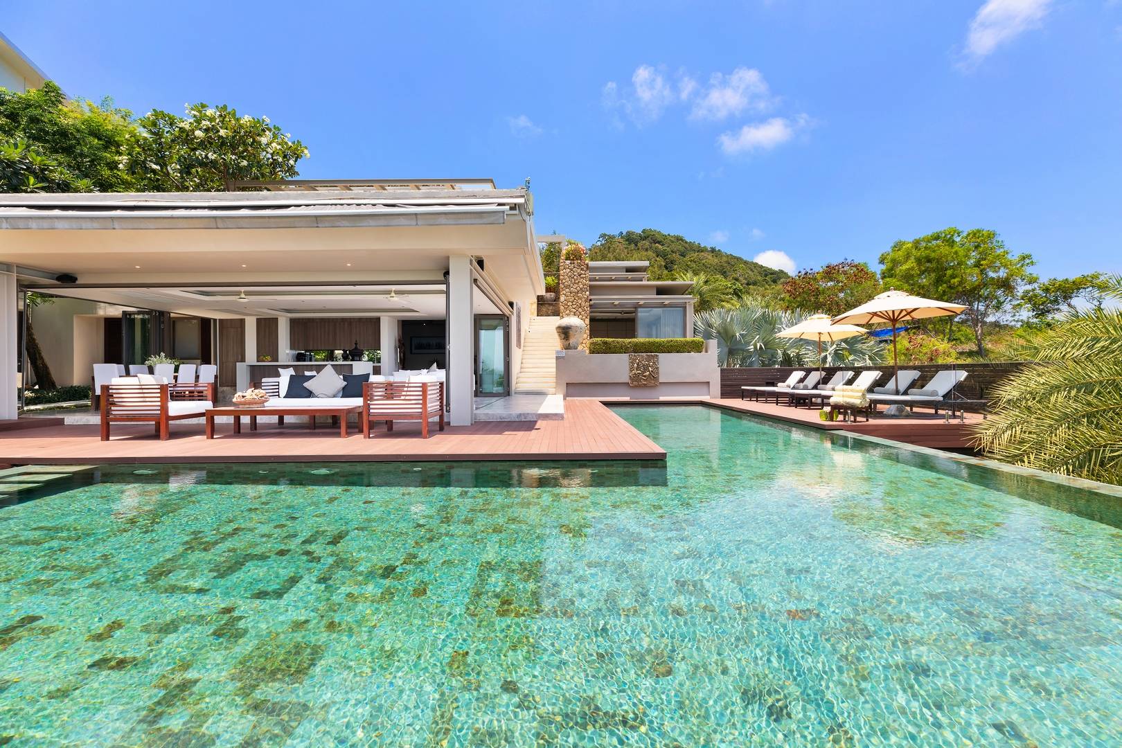 Napa Villa - Contemporary 4 Bedroom Seaview Pool Villa in North Chaweng for sale