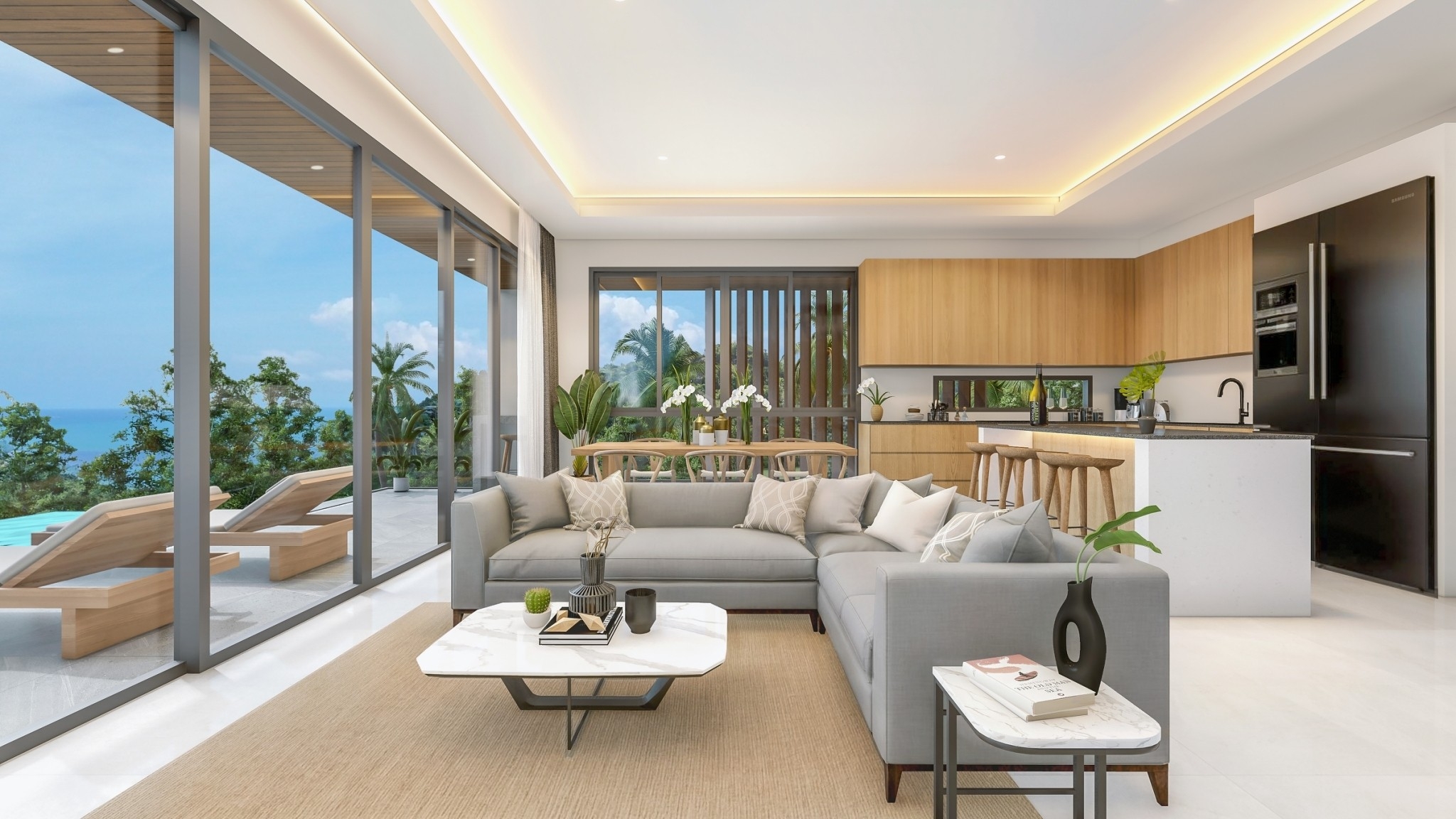 Paragon Phase 2 - 3 Bedroom Seaview Pool Villa in Fishermen’s Village for sale