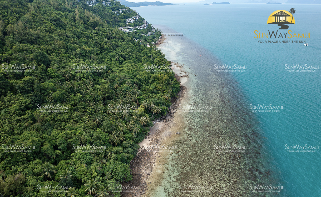 Finest Waterfront Land in Phang Ka, Koh Samui for sale
