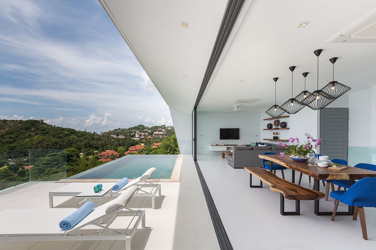 Villa Dahlia - Breathtaking 3+1 Bedroom Seaview Villa in Thongson Bay for sale