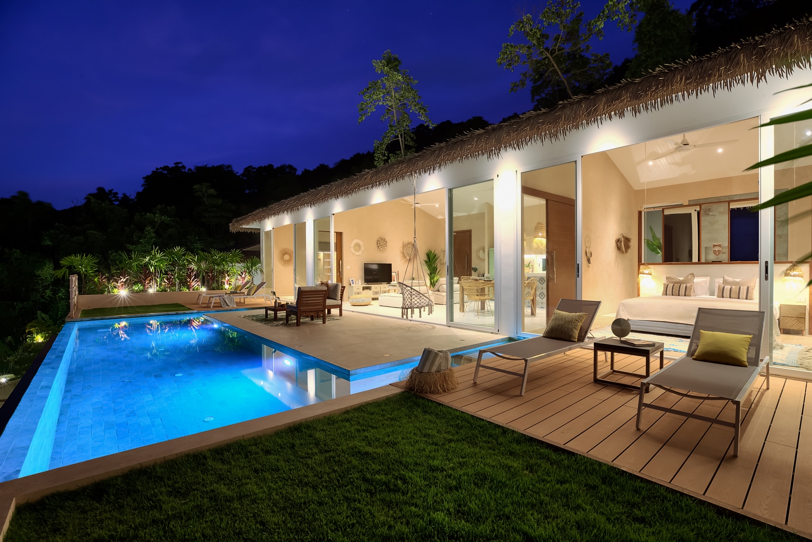 Villa Bohemian –  Tropical 2 Bedroom Seaview Pool Villa in Bang Por for sale: Villa Bohemian –  Tropical 2 Bedroom Seaview Pool Villa in Bang Por for sale