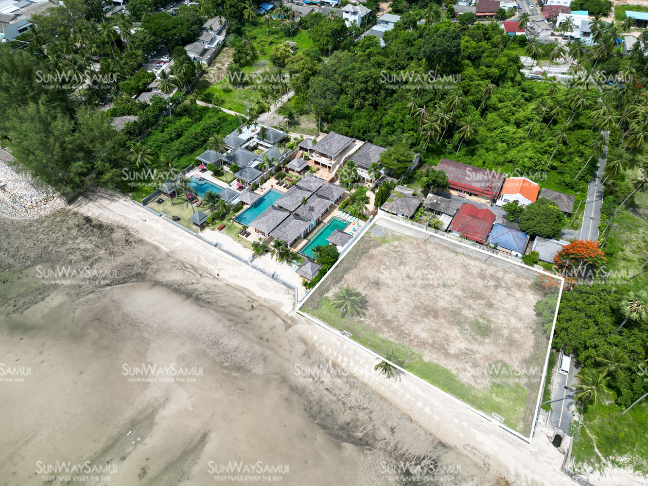 High-Potential Beachfront Land with Wide Frontage in Nathon for sale