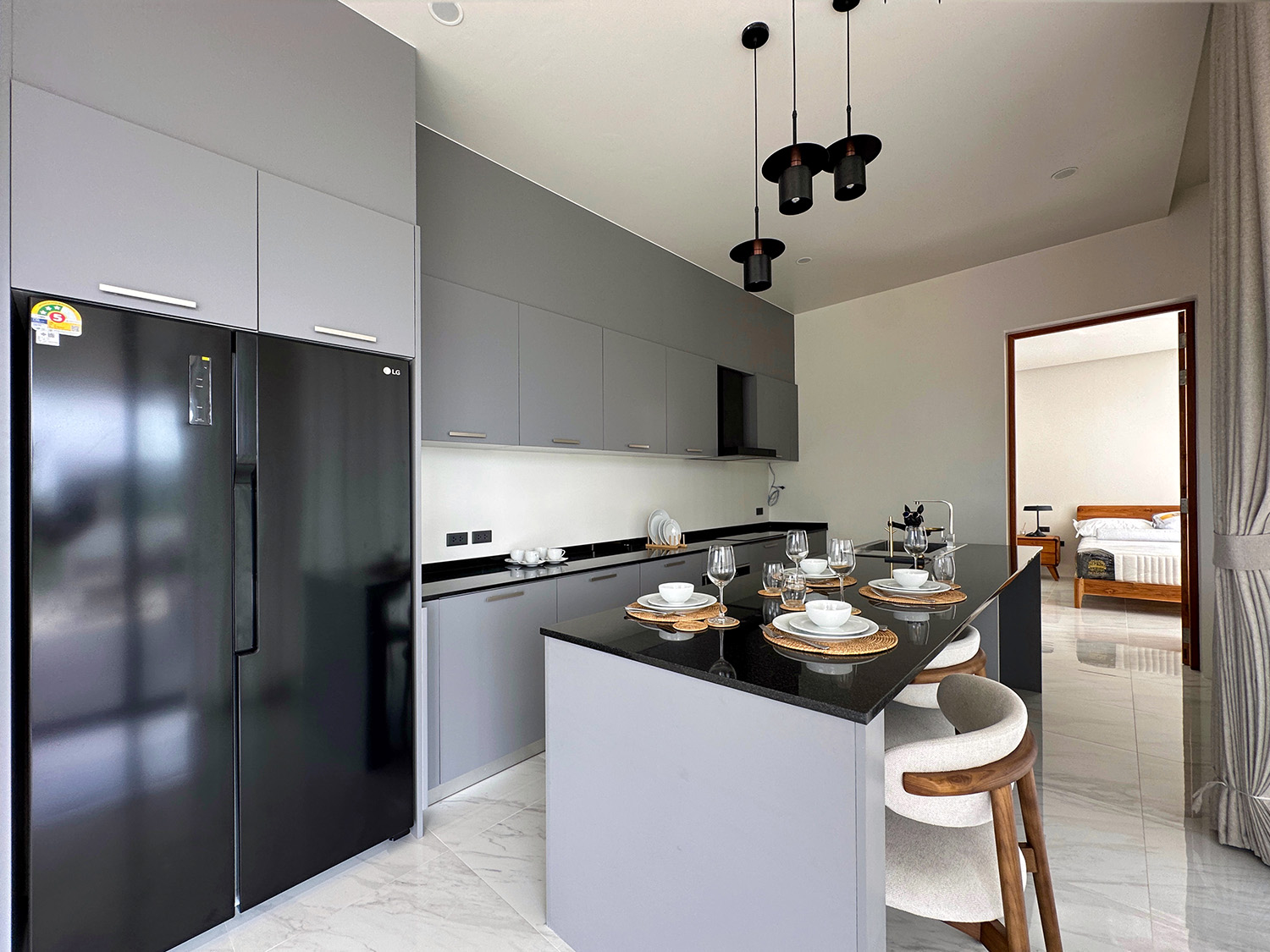 Samui Hillside Village – 3 Bedroom Mountain-view Pool Villa in Bophut for sale 