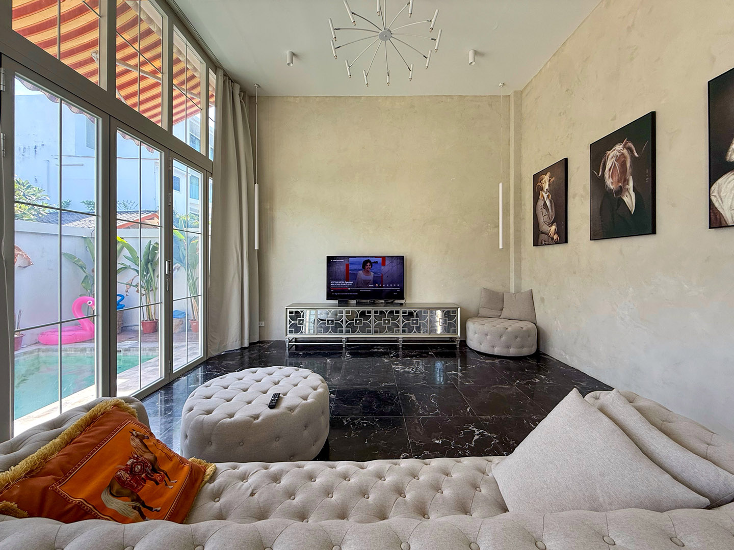 Villa Belvedere – Beachside 3 Bedroom Garden Pool Villa in Plai Laem for sale