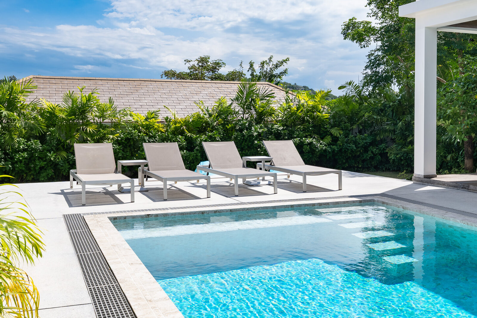 Hideaway Villa - Spacious 3 Bedroom Garden Pool Villa with Garden in Sunway Villas, Choeng Mon (A4) : 3 bedroom Villa A4 for sale in Sunway Villas, Choengmon Beach