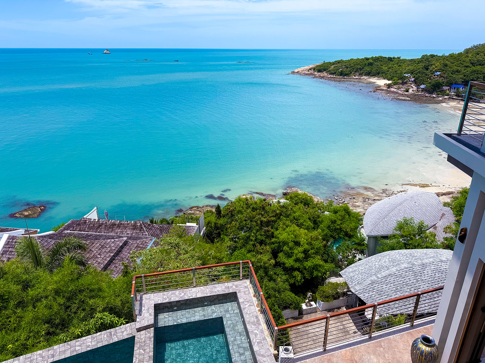 Villa Azure – Exclusive 5 Bedroom Seaview Villa in Tongson Bay for sale: Villa Azure – Exclusive 5 Bedroom Seaview Villa in Tongson Bay for sale
