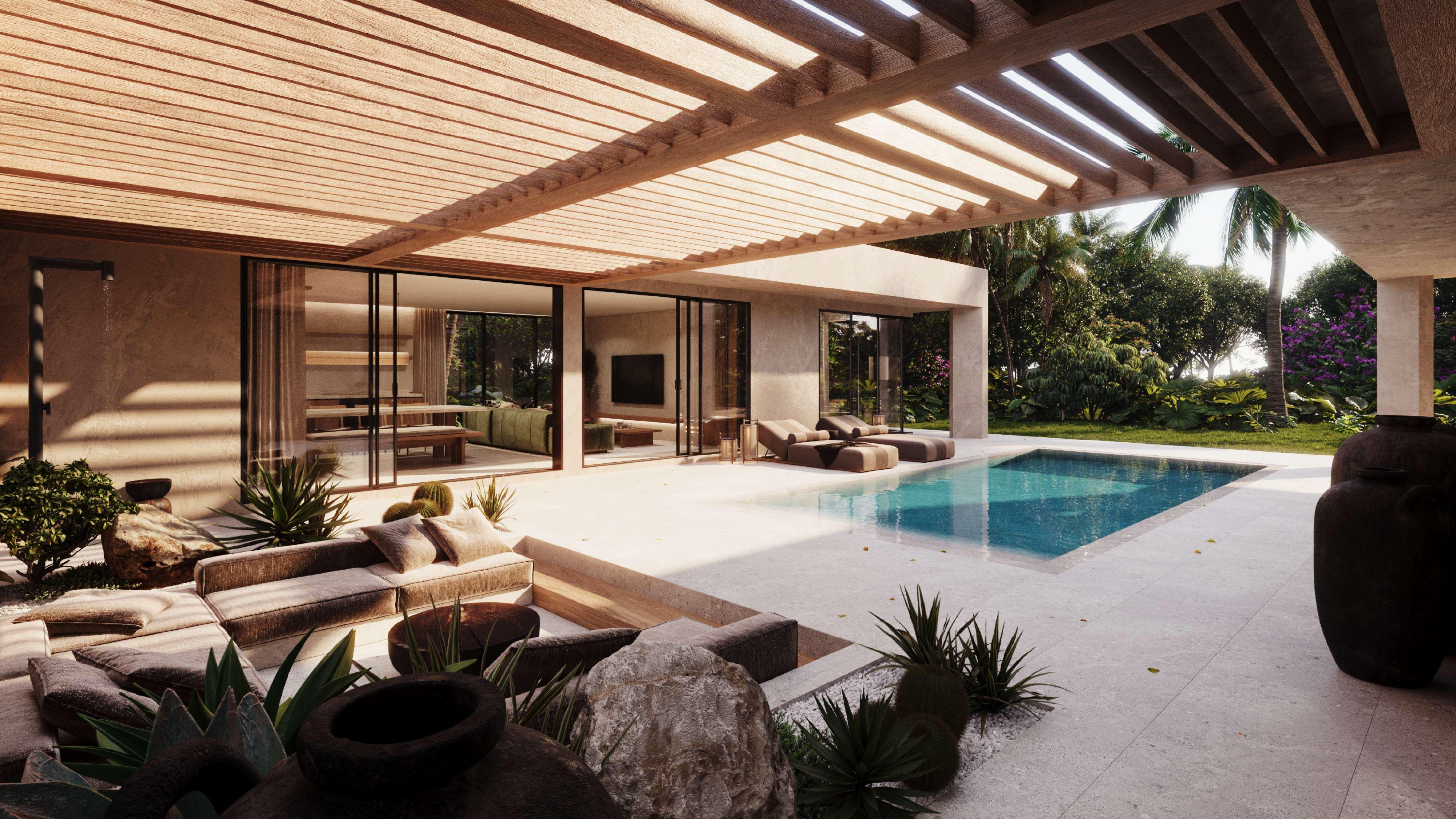 Nadi Villa – Leasehold Mediterranean 3 Bedroom Garden Pool Villa in Chaweng: Nadi Villa – Leasehold Mediterranean 3 Bedroom Garden Pool Villa in Chaweng