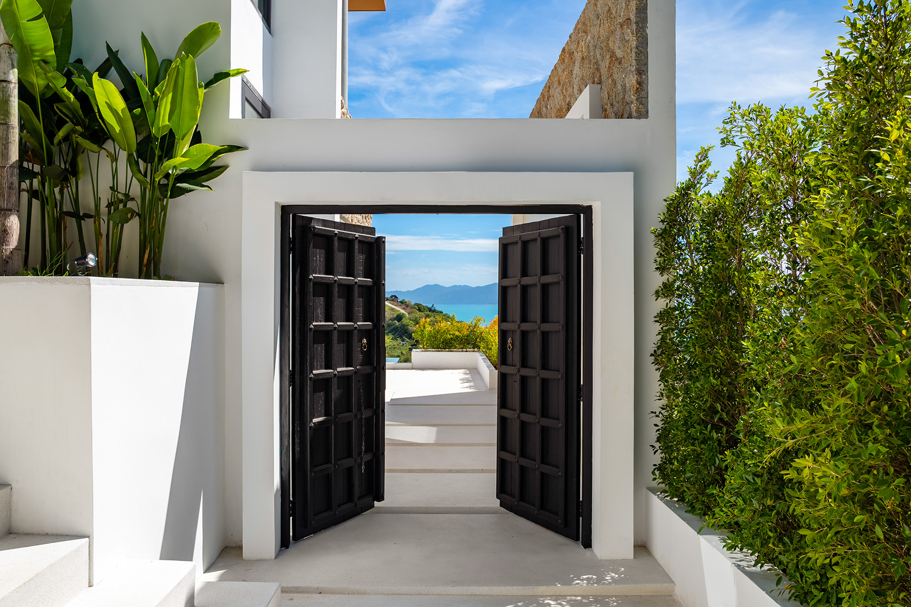 (SOLD) Enchanting 3 Bedroom Seaview Pool Villa in Bophut for sale