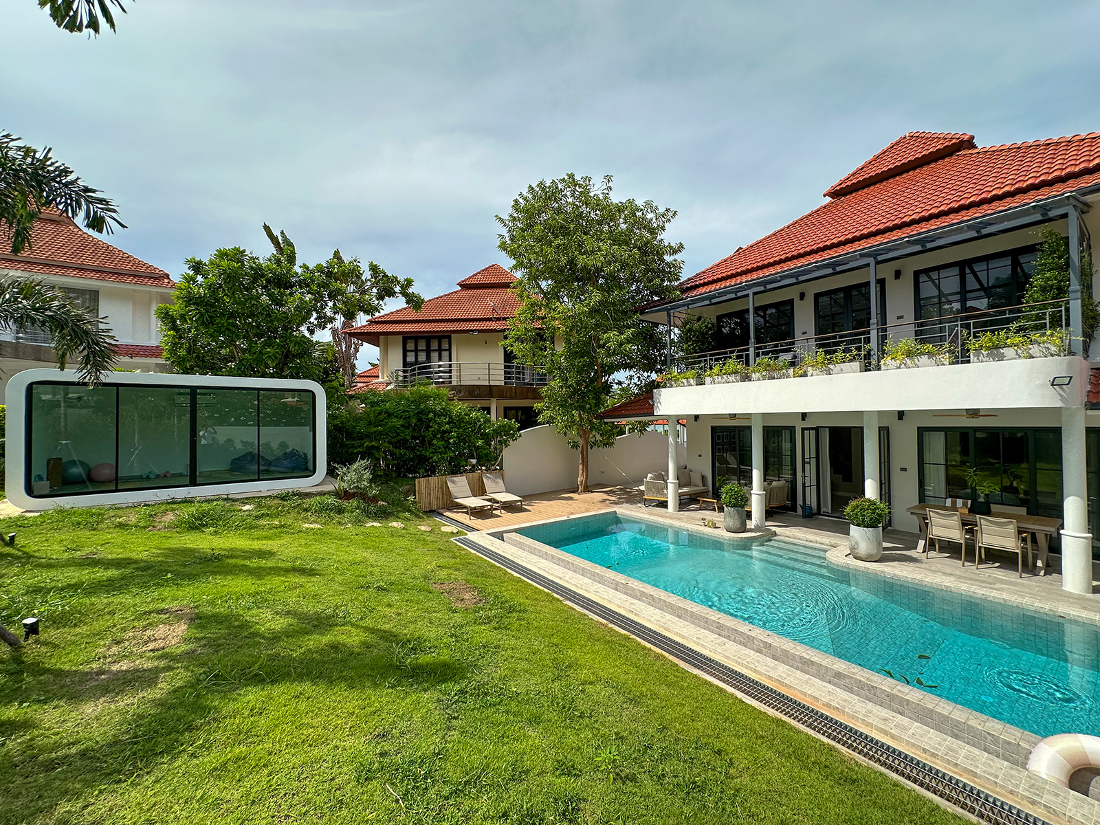 (SOLD) New Built Beachside 3 Bedroom Garden Pool Villa in Thongson Bay Villas for Sale