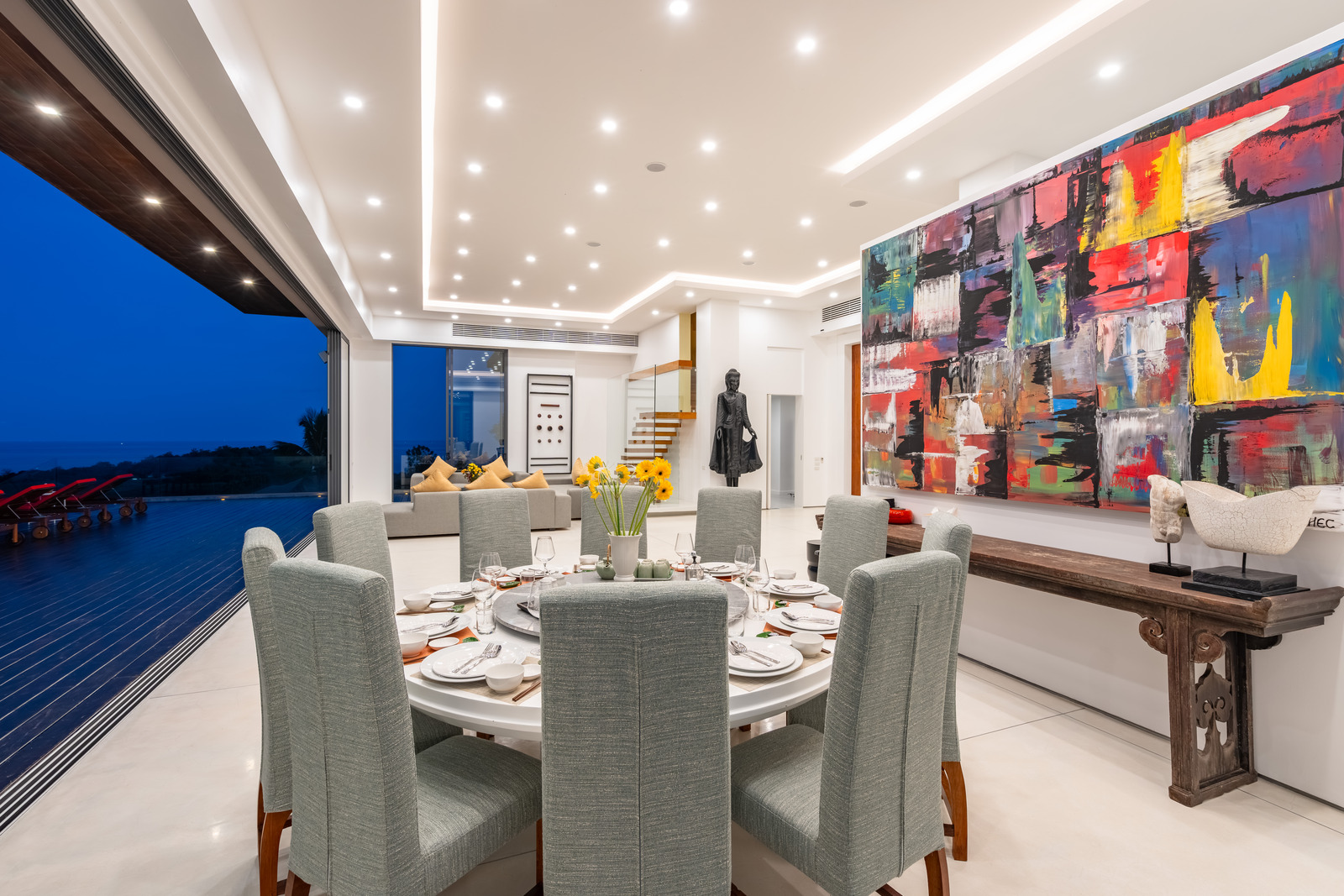 (PRICE REDUCED!) Villa Michaela – Spectacular 5 Bedroom Seaview Pool Villa in Plai Laem for sale