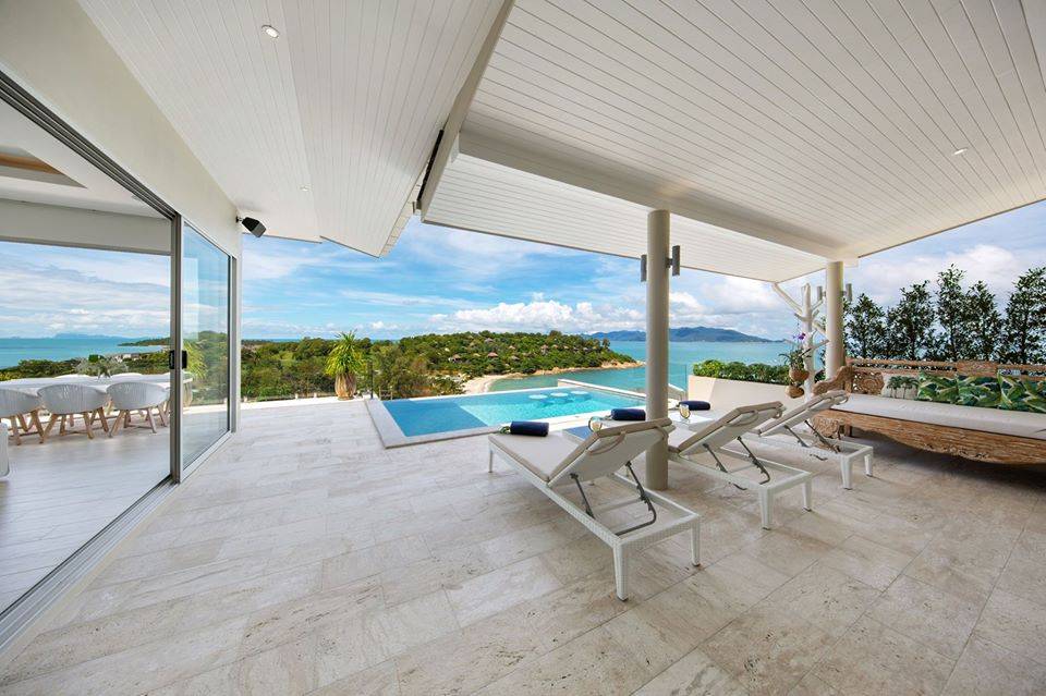 (SOLD) Elegant Contemporary 3 Bedroom Villa with Views Over Samrong Bay