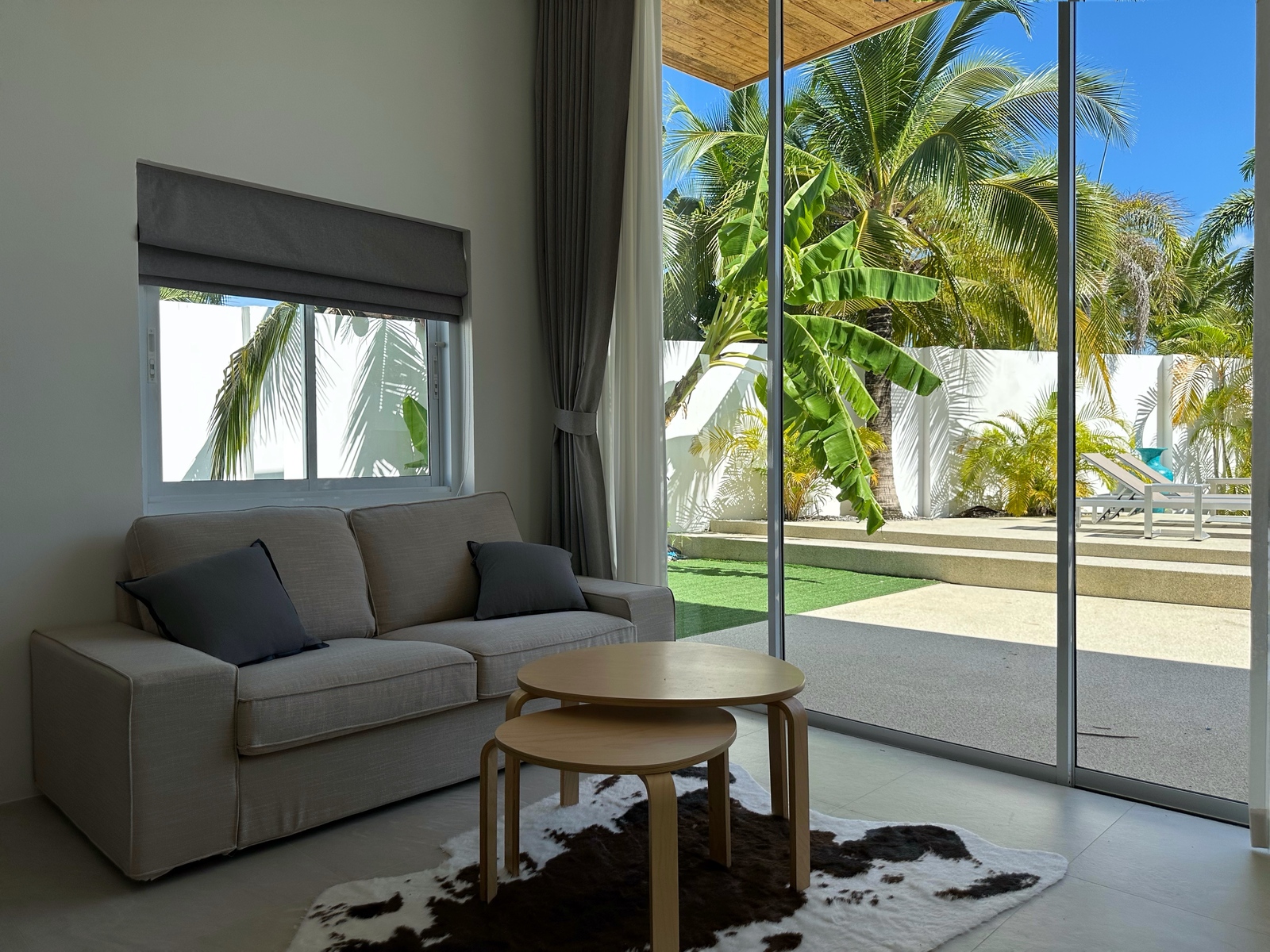 (SOLD) Comfortable 3 Bedroom Garden Pool Villa in Bophut for sale