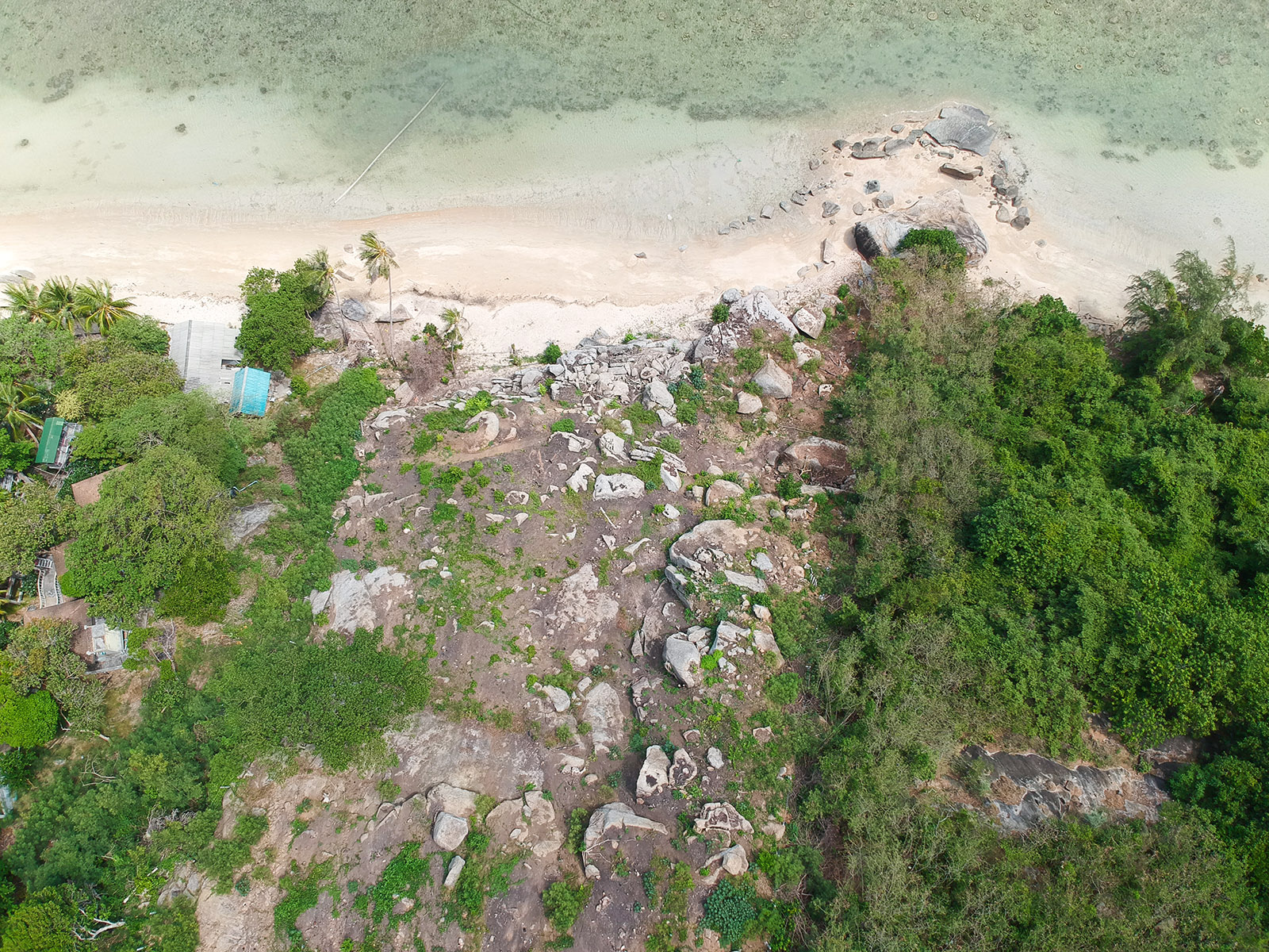 (RESERVED) 1900sqm Beachfront land in Ban Tai, Koh Phangan for Sale