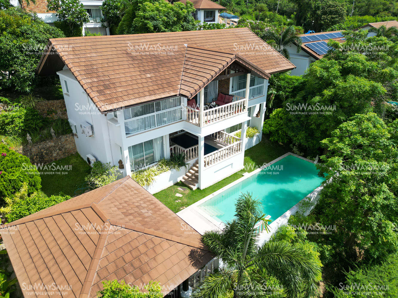 Villa Horizon 37 - Serene 3 Bedroom Seaview Pool Villa in Choengmon for sale: Villa Horizon 37 - Serene 3 Bedroom Seaview Pool Villa in Choengmon for sale