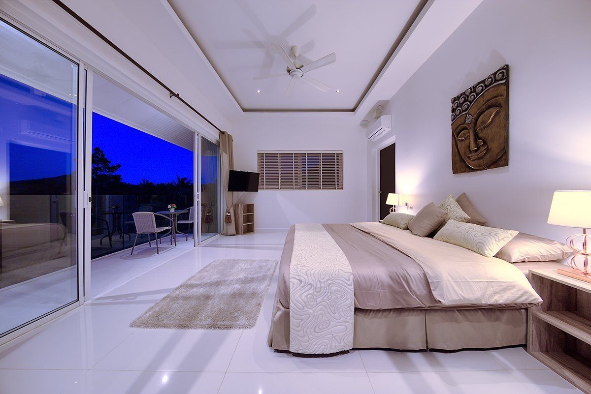 (SOLD) Villa White Lotus - Luxury 7 bedroom Seaview Villa in Maenam for sale