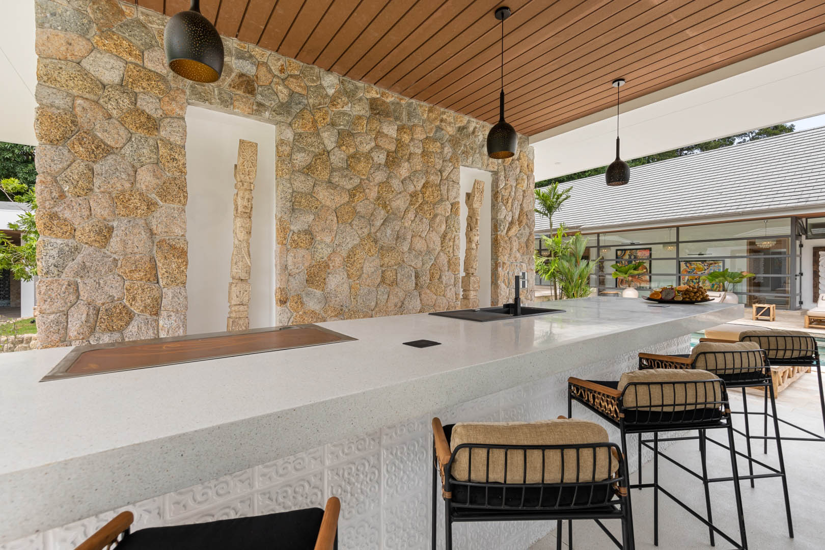 Villa Riverside – Luxury 5 Bedroom Balinese Tropical Retreat in Maenam for sale: Villa Riverside – Luxury 5 Bedroom Balinese Tropical Retreat in Maenam for sale