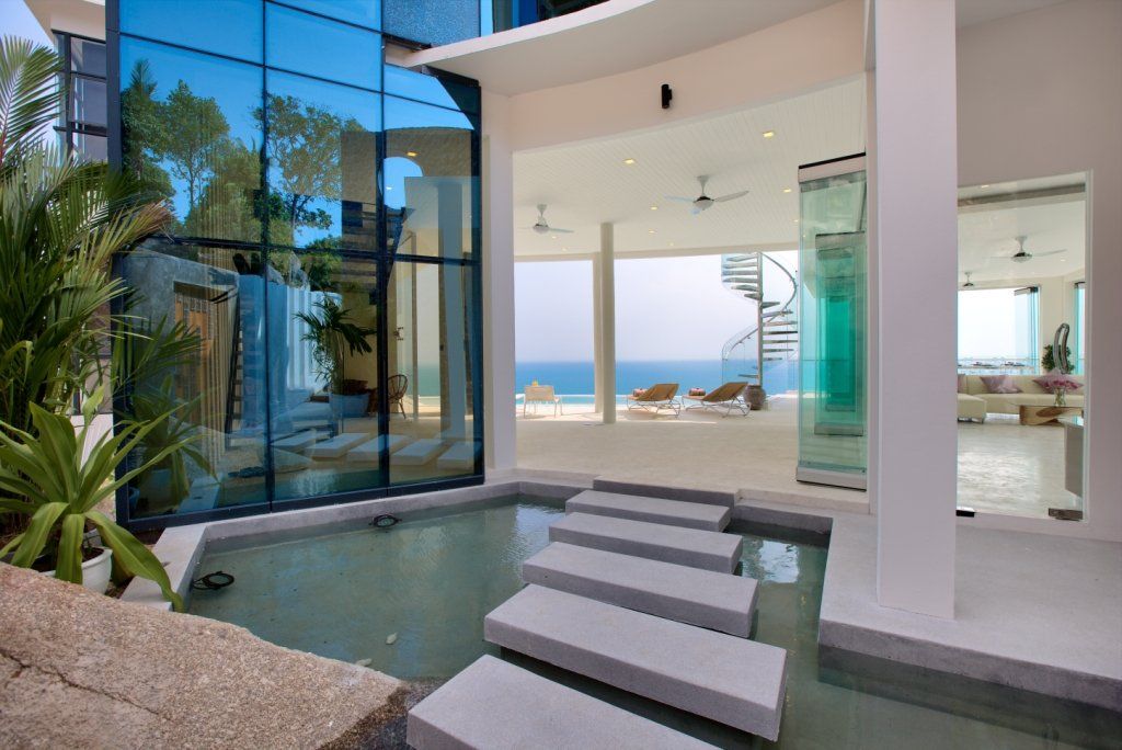 Villa Seawadee – Modern 4 Bedroom Seaview Pool Villa in Chaweng Noi for sale