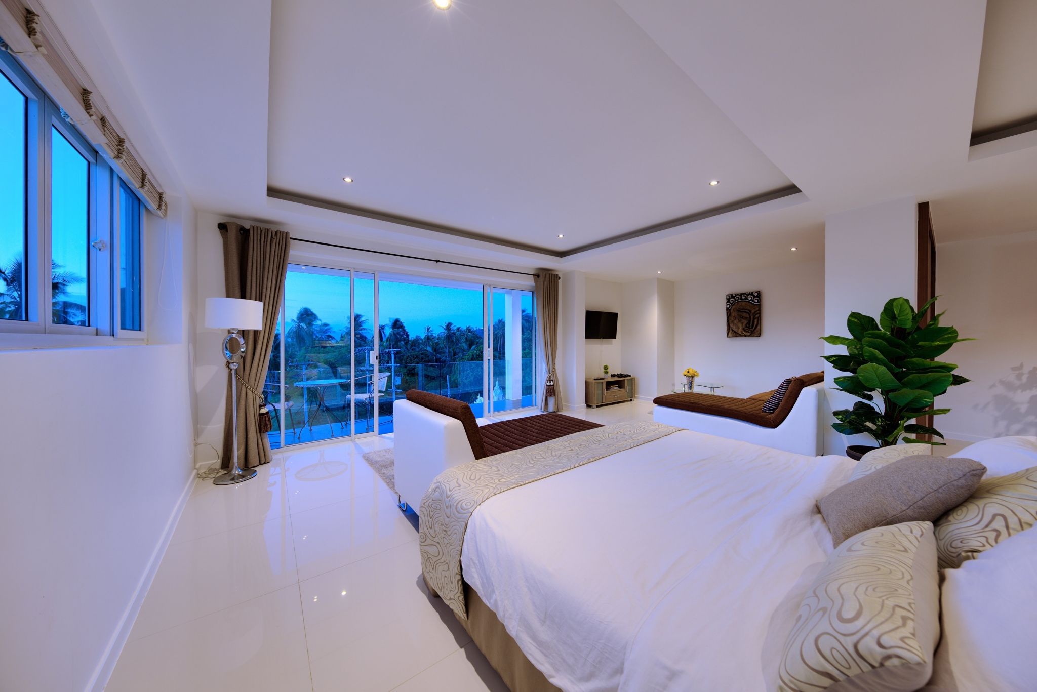 (SOLD) Villa White Lotus - Luxury 7 bedroom Seaview Villa in Maenam for sale