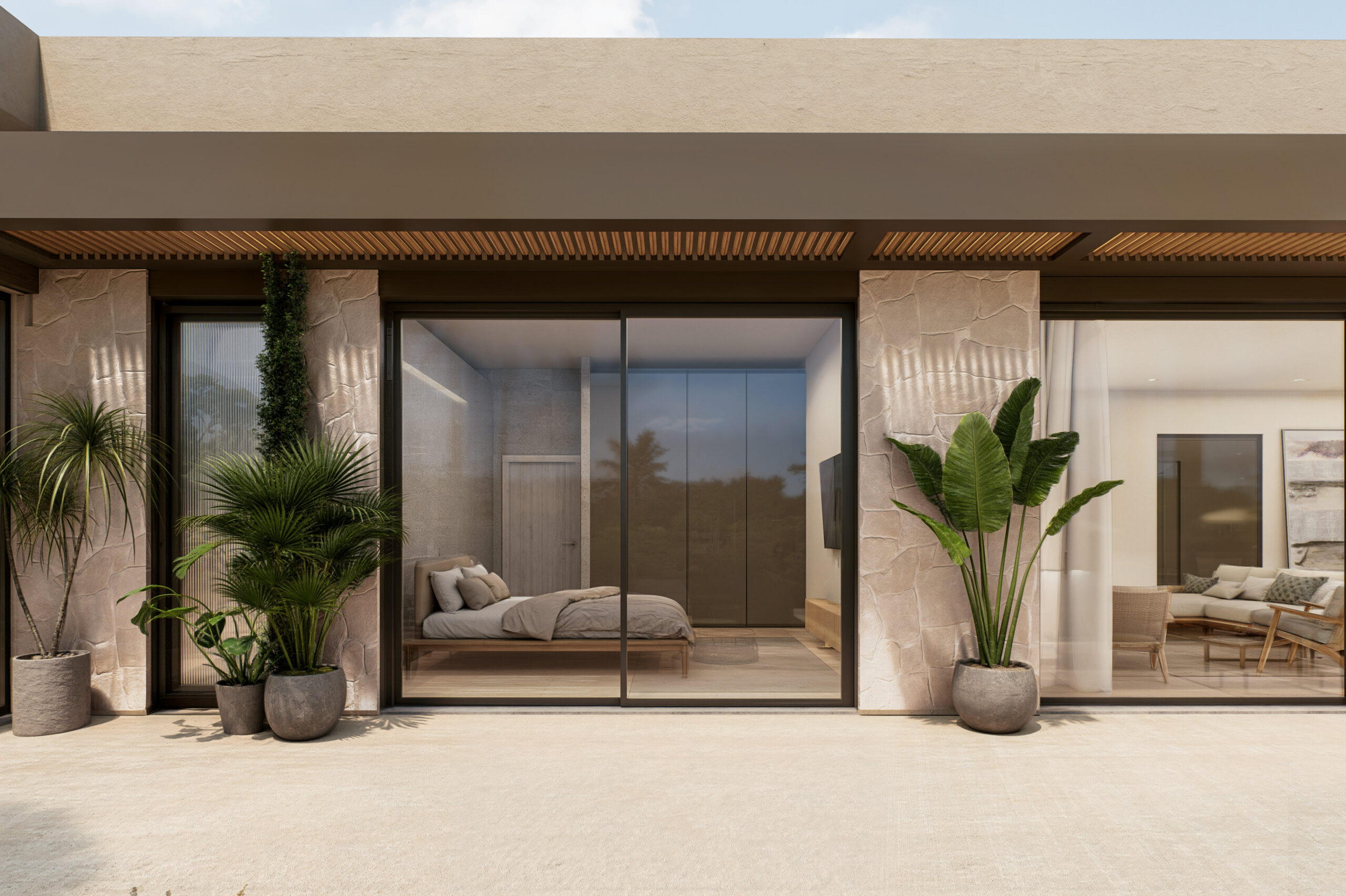 TRIO – Tropical 3 Bedroom Garden Pool Villa in Fishermen’s Village for Sale: TRIO – Tropical 3 Bedroom Garden Pool Villa in Fishermen’s Village for Sale