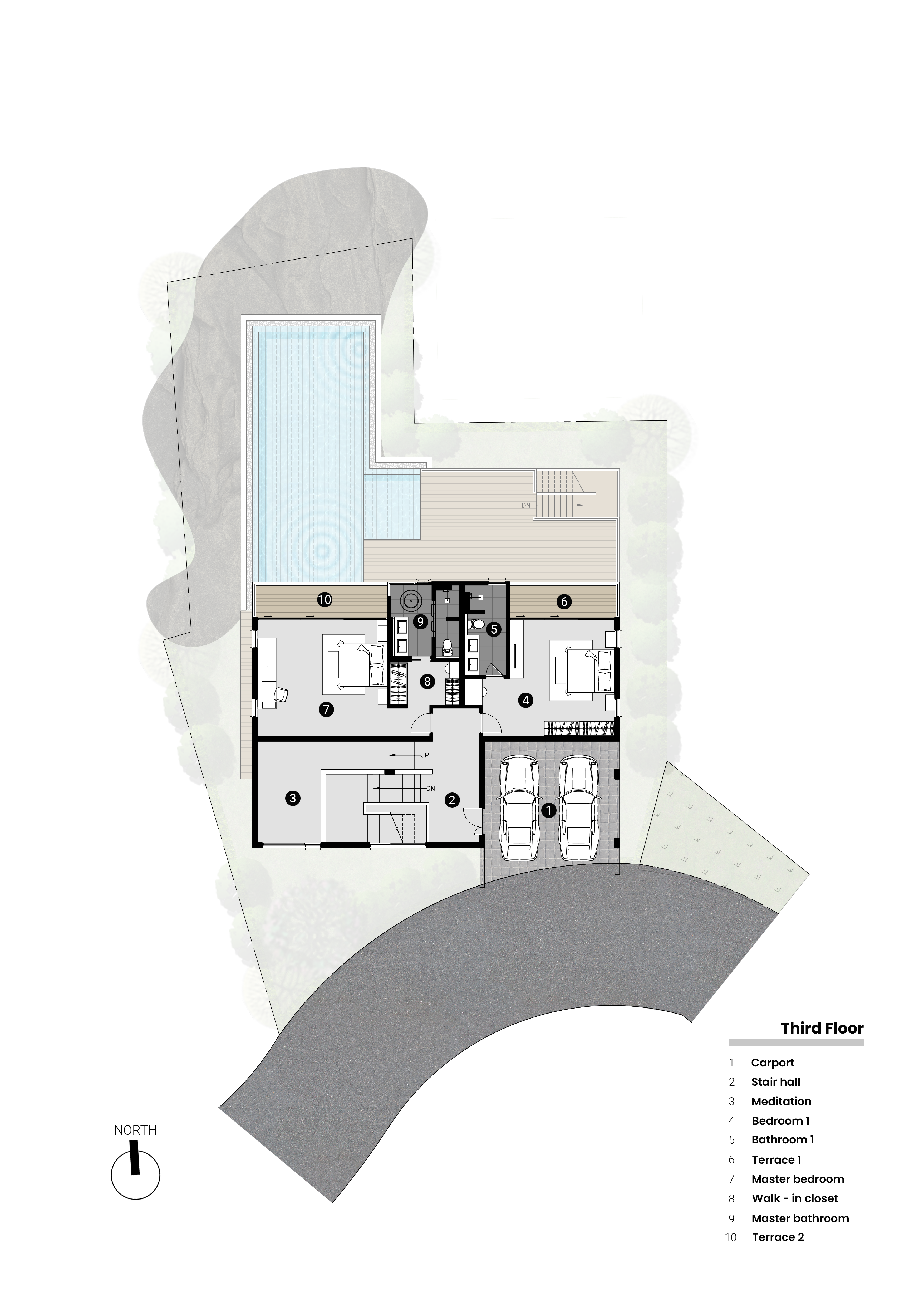 The Bay Ridge – Luxury 3 Bedroom Seaview Pool Villa in Big Buddha for sale