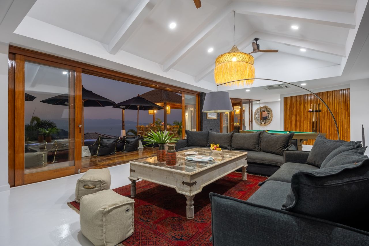 Authentik Villa – Balinese 5 Bedroom Seaview Pool Villa in Bophut: Authentik Villa – Balinese 5 Bedroom Seaview Pool Villa in Bophut