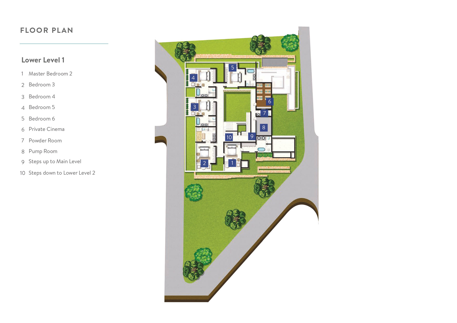 Samujana 21 - Masterpiece 6 Bedroom Pool Villa in Choeng Mon for sale