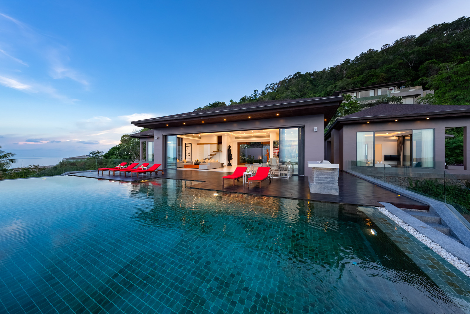 (PRICE REDUCED!) Villa Michaela – Spectacular 5 Bedroom Seaview Pool Villa in Plai Laem for sale