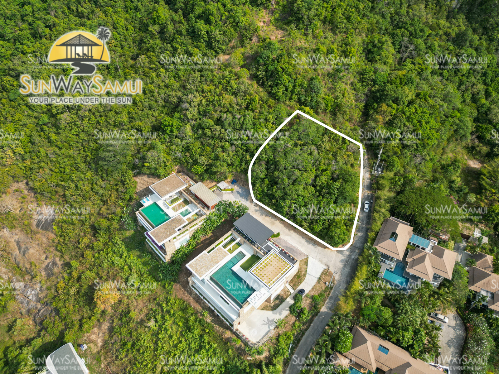 (SOLD) Panoramic 1654sqm Seaview Land in Bangpor for sale