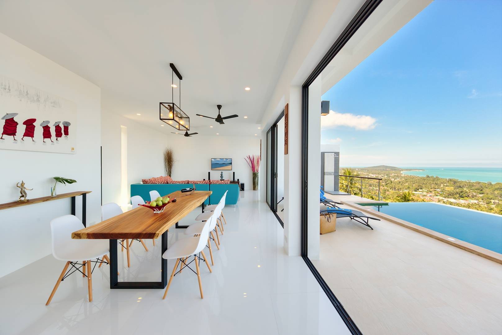 Alluring 4 Bedroom Seaview Pool Villa in Maenam for sale