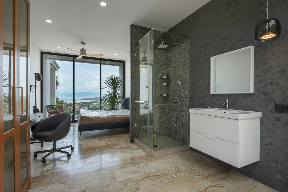 Modern 4 Bedroom Seaview Pool Villa in Plai Laem for sale