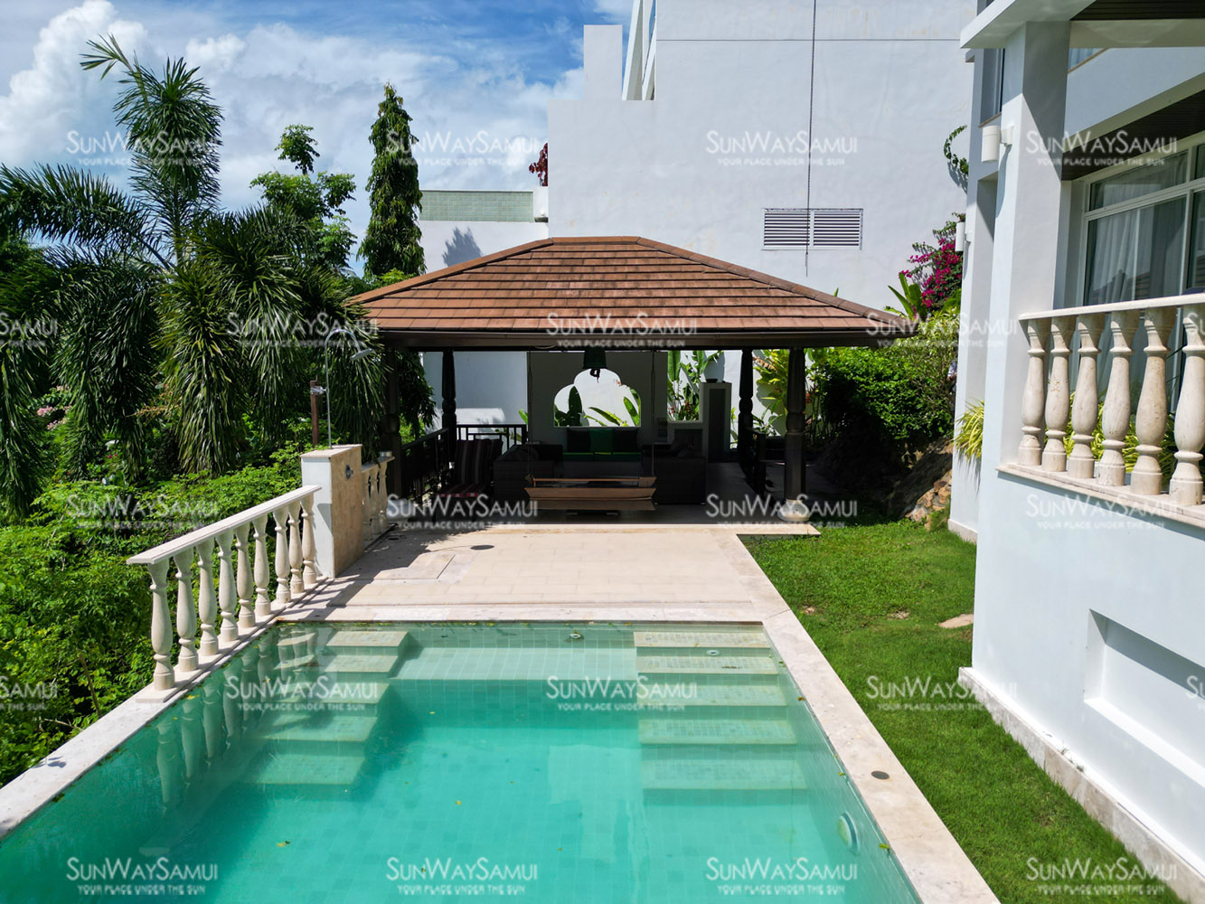 Villa Horizon 37 - Serene 3 Bedroom Seaview Pool Villa in Choengmon for sale: Villa Horizon 37 - Serene 3 Bedroom Seaview Pool Villa in Choengmon for sale