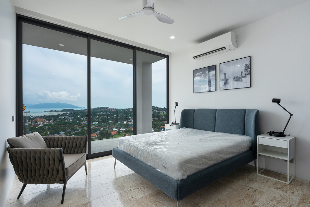 Modern 4 Bedroom Seaview Pool Villa in Plai Laem for sale