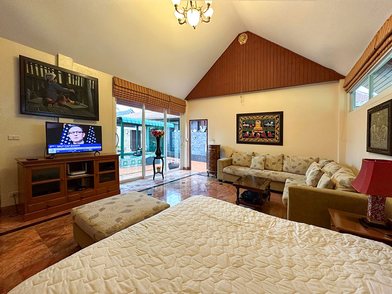 (PRICE REDUCED!) Rare Opportunity 9-Bedroom Beachfront Villa with Redevelopment Potential in Bangpor