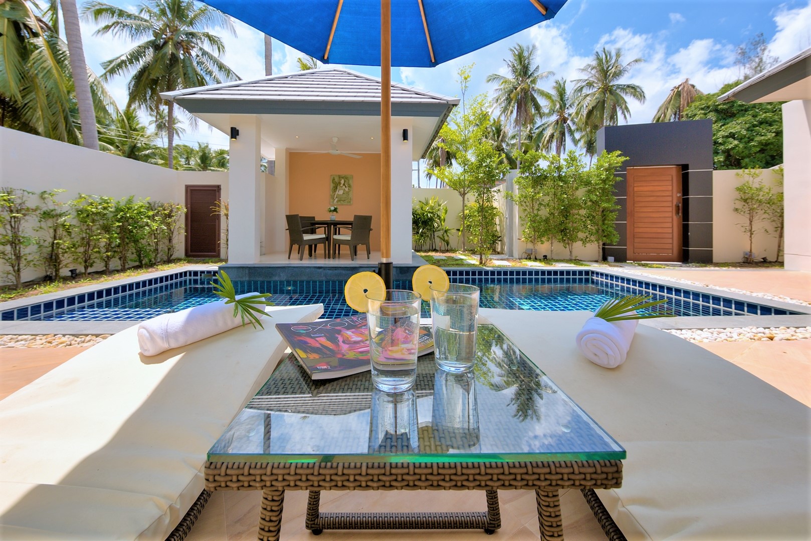 Beachside 2 Bedroom Garden Pool Villa in Lipa Noi for sale