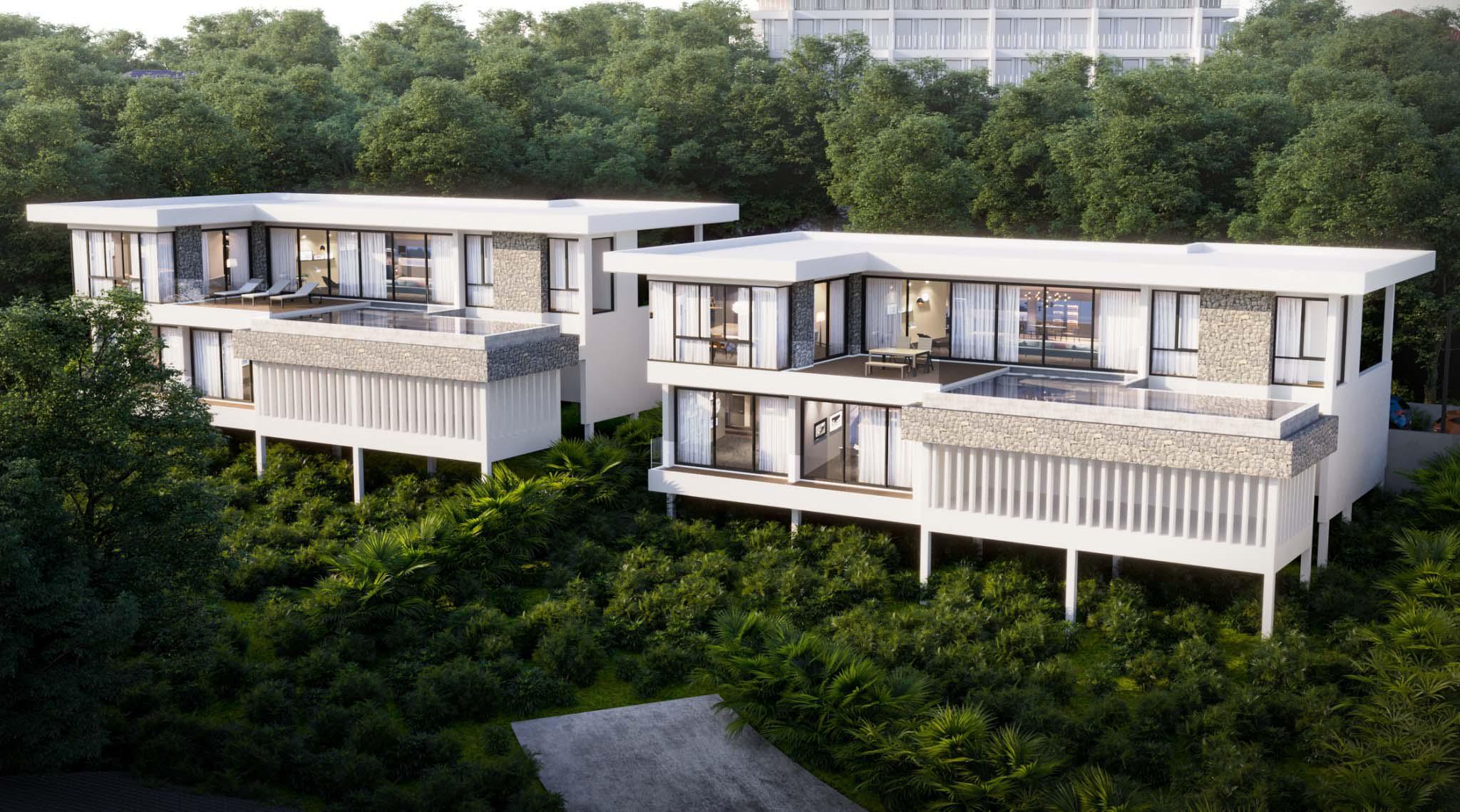 The Bay Pool Villas – 3 Bedroom Seaview Pool Villa in Big Buddha for sale