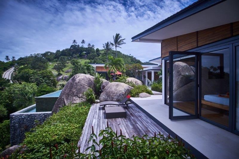 Architecturally Stunning Villa with Spectacular Ocean and Mountain View