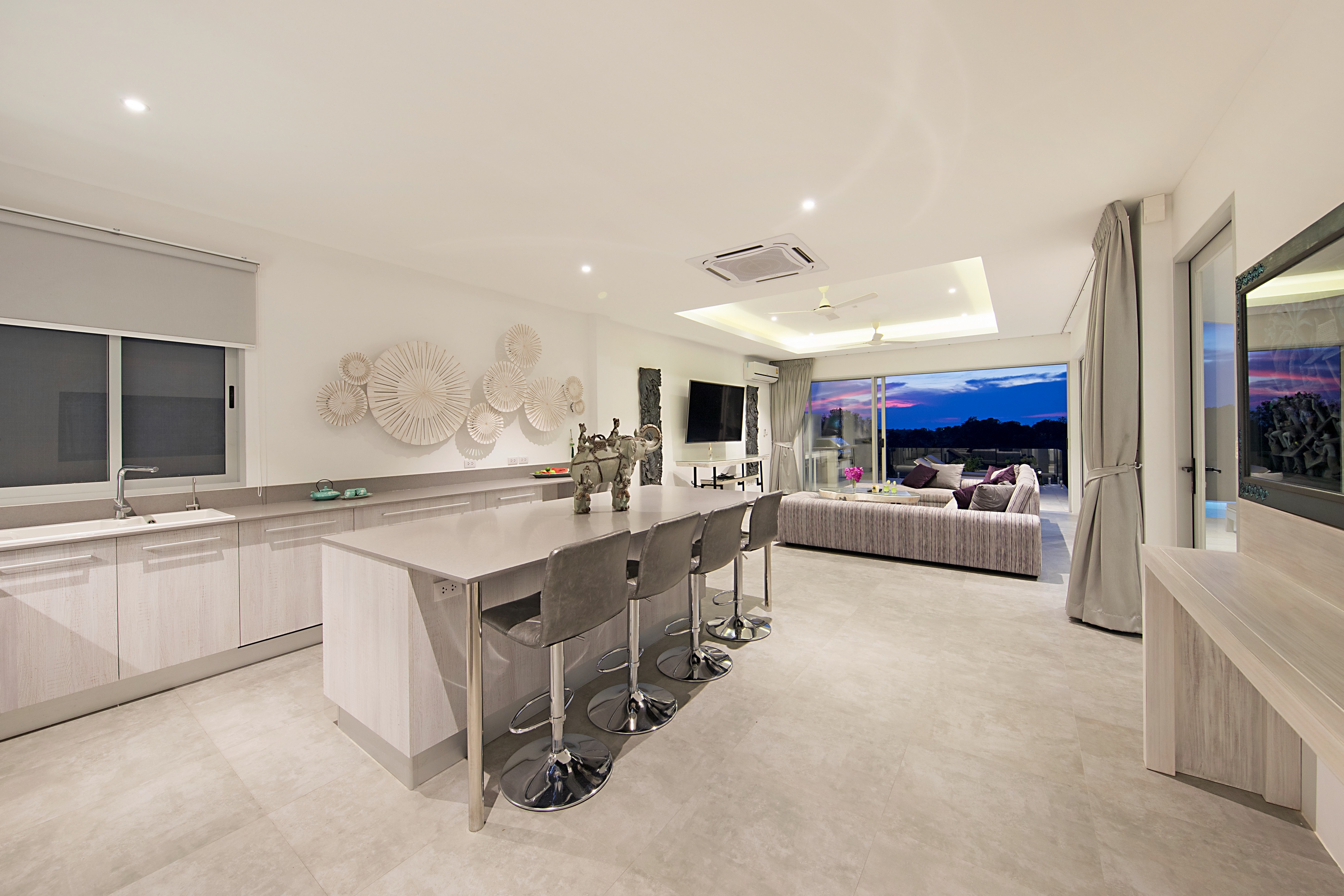 Villa BB8 - Spacious 5 Bedroom Detached Seaview Pool Villa in Bayside Luxury Villa, Samrong Bay for sale