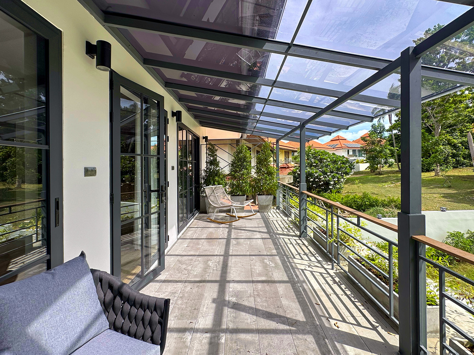 (SOLD) New Built Beachside 3 Bedroom Garden Pool Villa in Thongson Bay Villas for Sale