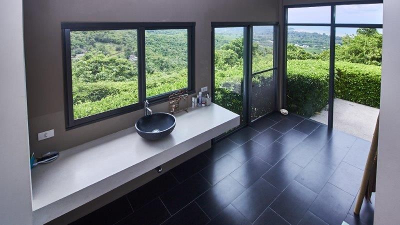 Architecturally Stunning Villa with Spectacular Ocean and Mountain View