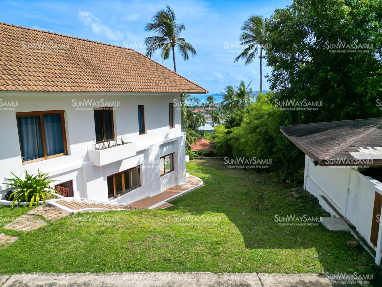 (SOLD) Villa Nirvana - Spacious 5 Bedroom Seaview Villa in Bangrak for sale