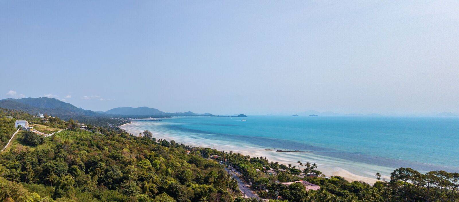 (SOLD) Unobstructed 180 sea view land plot for sale in Laem Yai mountain
