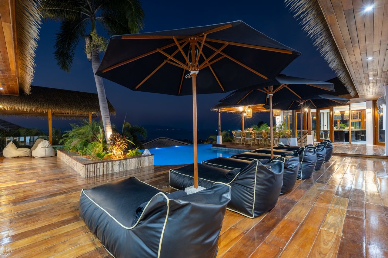 Authentik Villa – Balinese 5 Bedroom Seaview Pool Villa in Bophut: Authentik Villa – Balinese 5 Bedroom Seaview Pool Villa in Bophut