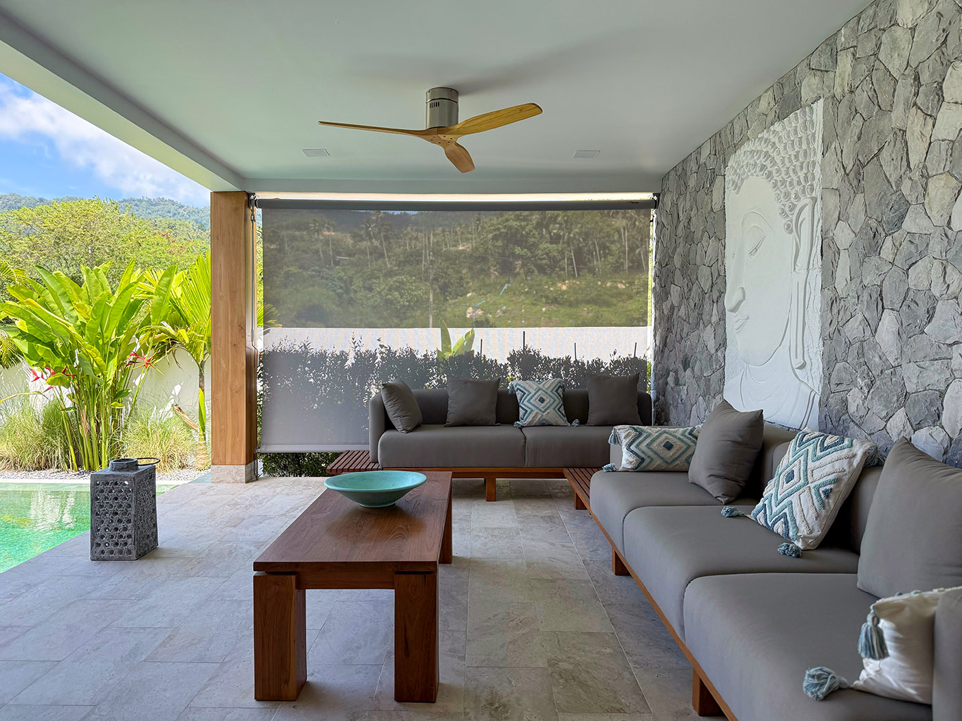 Villa Acacia  - Premium 5 Bedroom Mountain View Pool Villa in Lamai for Sale: Villa Acacia  - Premium 5 Bedroom Mountain View Pool Villa in Lamai for Sale