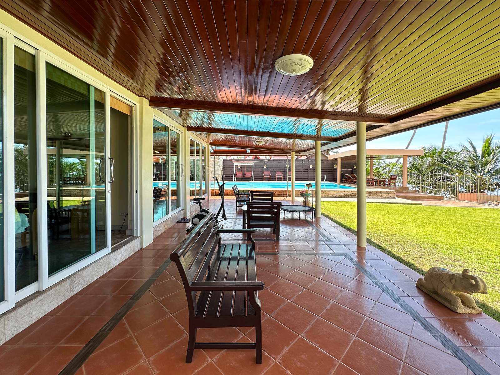 (PRICE REDUCED!) Rare Opportunity 9-Bedroom Beachfront Villa with Redevelopment Potential in Bangpor