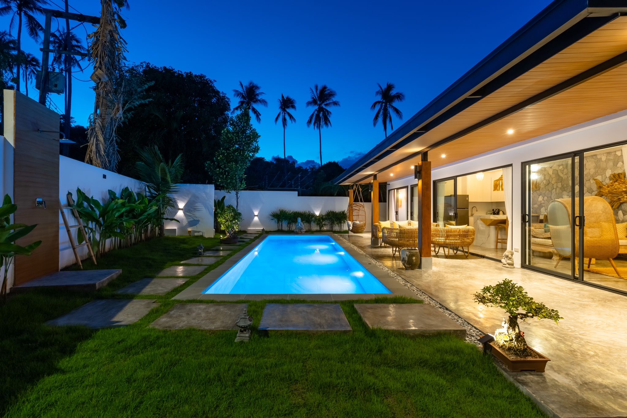 Villa Bonsai – Beach-access 2 Bedroom Pool Villa in Bangpor for sale: Villa Bonsai – Beach-access 2 Bedroom Pool Villa in Bangpor for sale