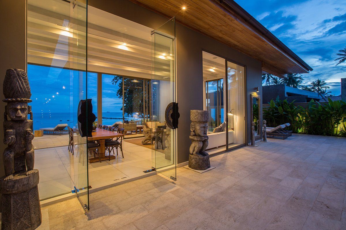 (SOLD) Villa Kirana by Pavana – Luxurious 6 Bedroom Beachfront Villa in Laem Sor for sale