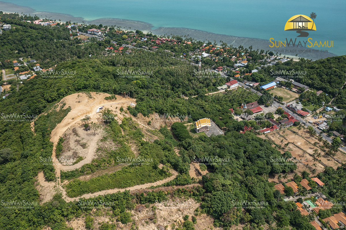 Exclusive 20 rai Hill Top Land in Ban Tai for Sale