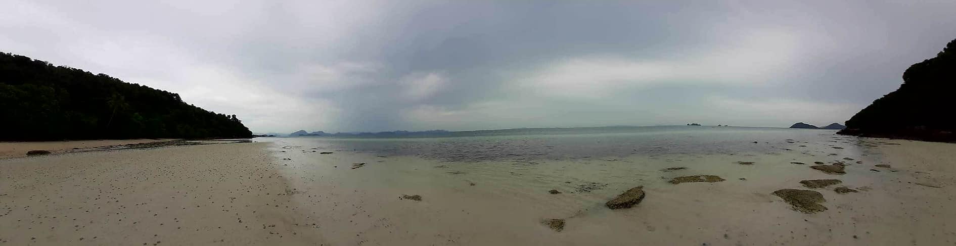 15 Rai beach front land with 300 meters beach front in Koh Tean