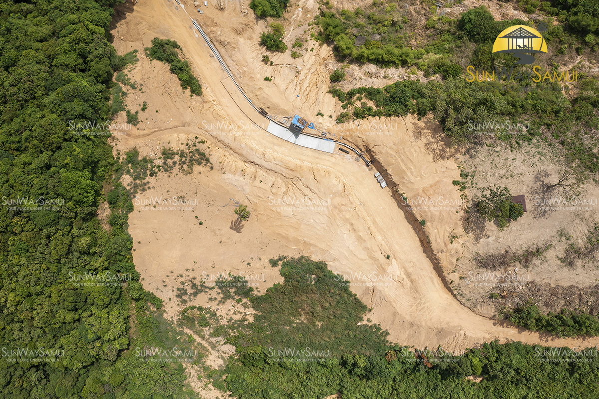 Exclusive 20 rai Hill Top Land in Ban Tai for Sale