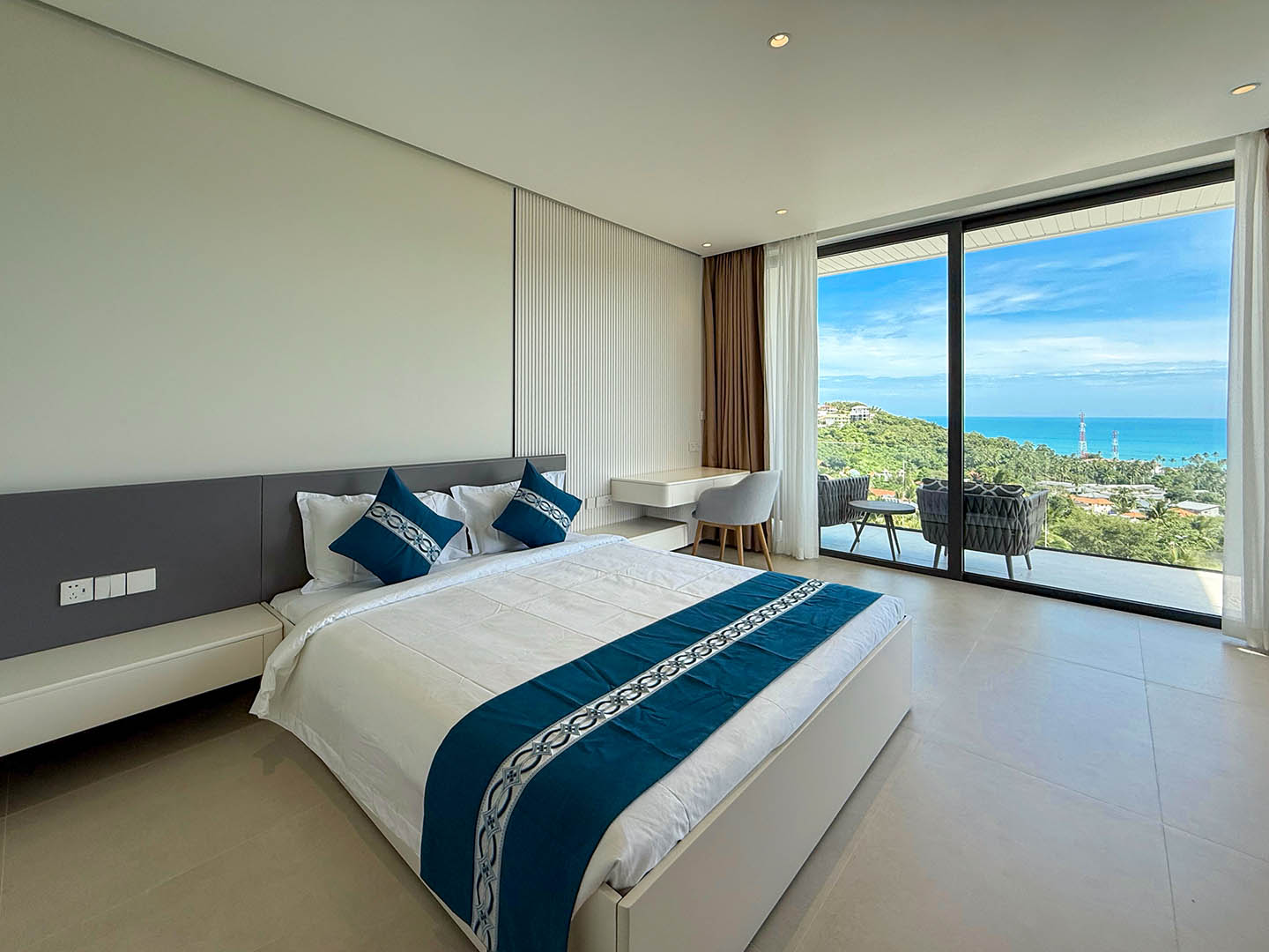 Villa AAA – Brand New 3+1 Bedroom Seaview Pool Villa in Bang Por for sale: Villa AAA – Brand New 3+1 Bedroom Seaview Pool Villa in Bang Por for sale